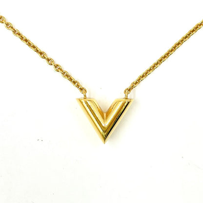 Louis Vuitton Essential Gold Plated Necklace — view 3