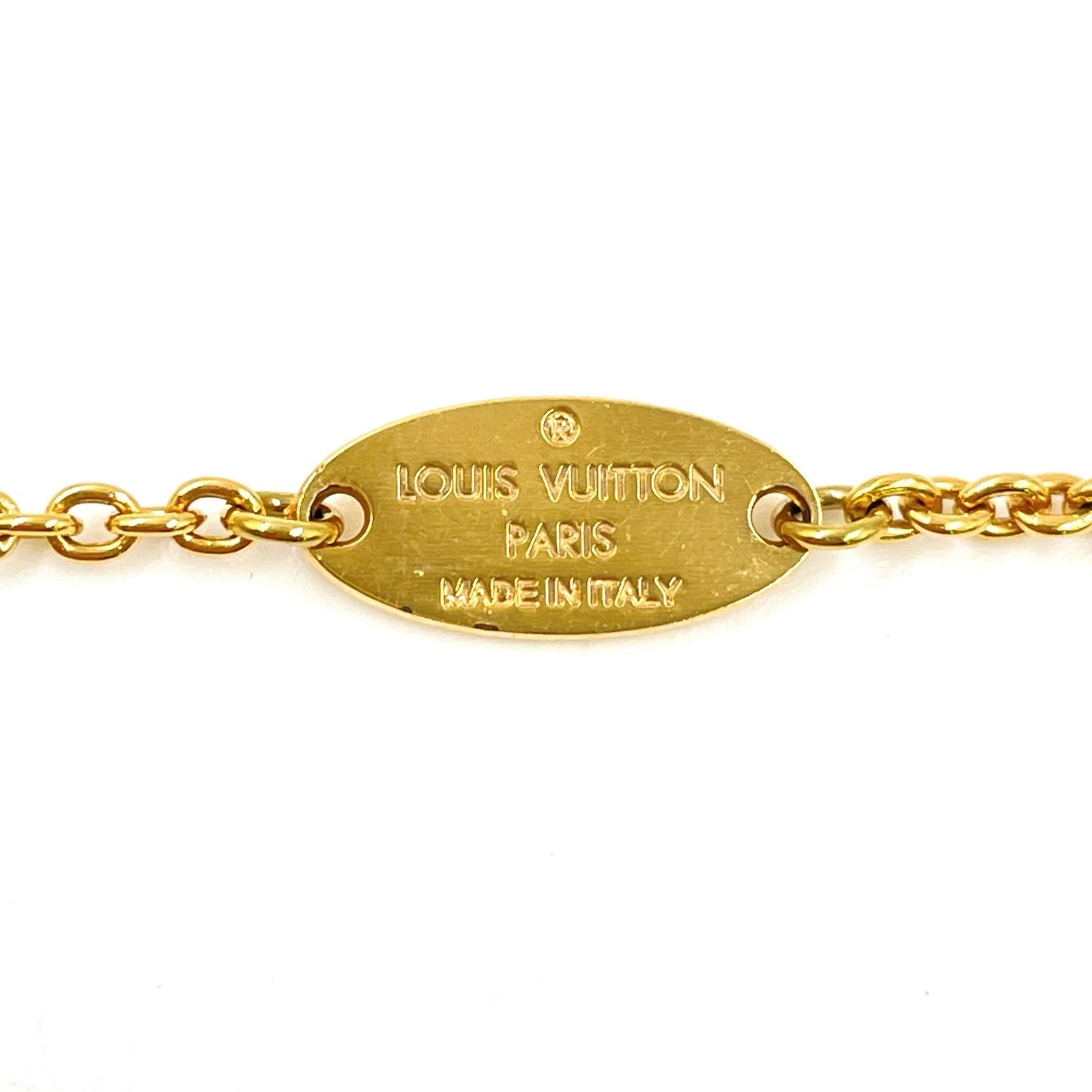 Louis Vuitton Essential Gold Plated Necklace — view 5