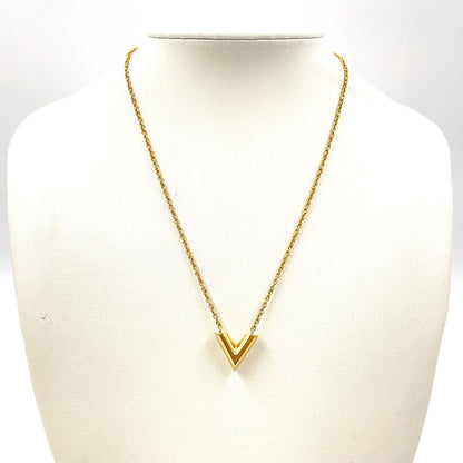 Louis Vuitton Essential Gold Plated Necklace — view 8