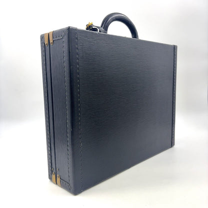 Louis Vuitton Epi President Leather Black Travel Bag Gold — view 2