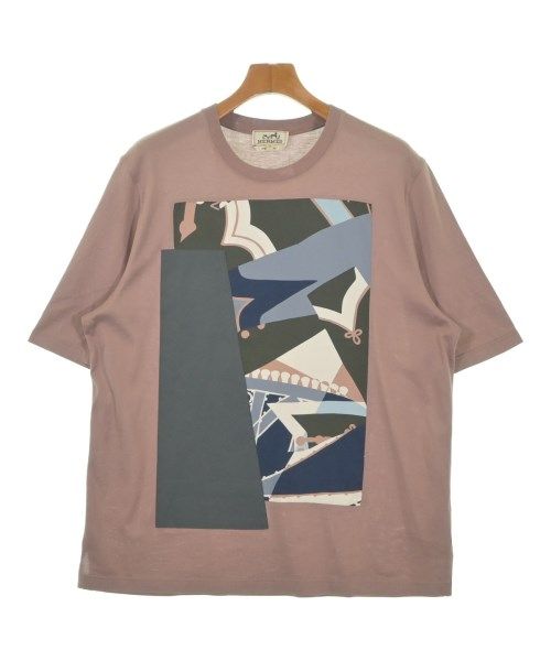 Hermes T- T-Shirt Pink