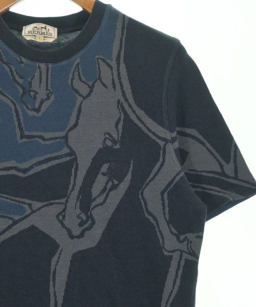 Hermes T- T-Shirt Navy — view 5