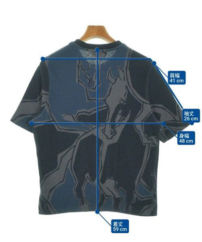 Hermes T- T-Shirt Navy — view 7