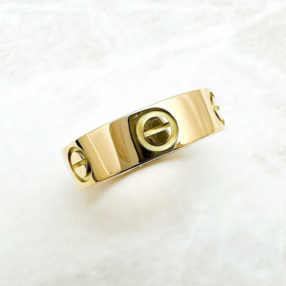 Cartier Love Yellow Gold Ring — view 2