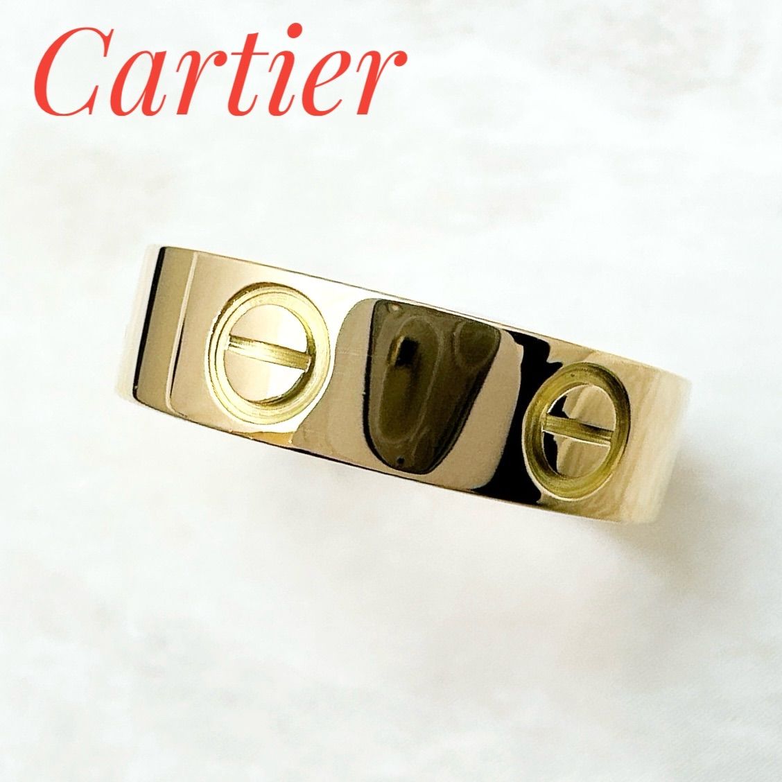 Cartier Love Yellow Gold Ring