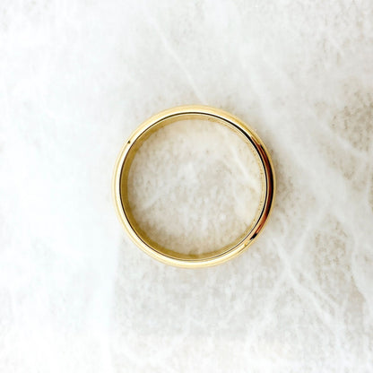 Cartier Wedding Band Yellow Gold Ring — view 4