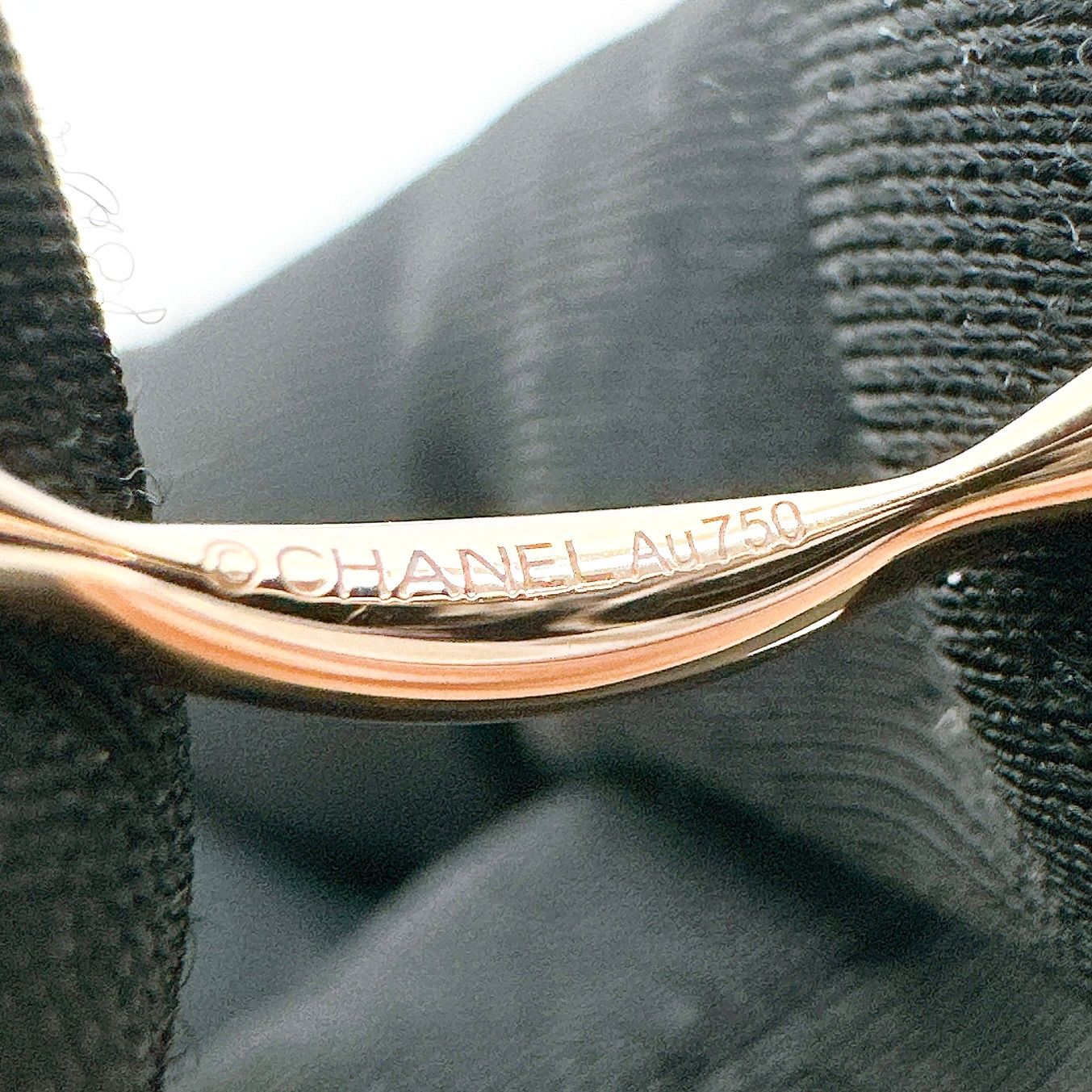 Chanel Camellia Diamond Platinum Ring — view 5
