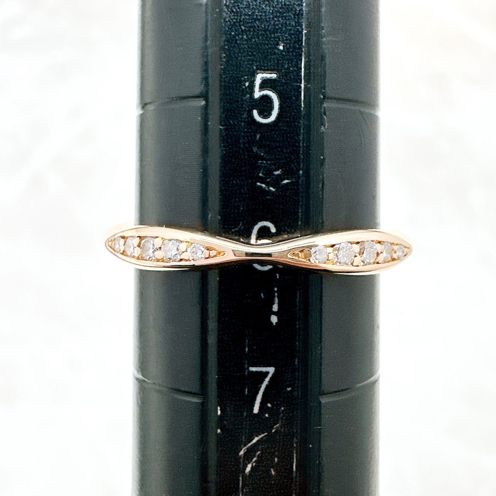 Chanel Camellia Diamond Platinum Ring — view 6