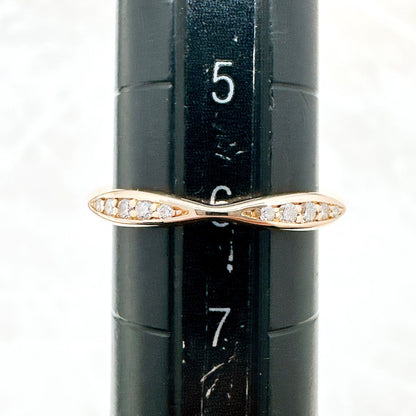 Chanel Camellia Diamond Platinum Ring — view 6