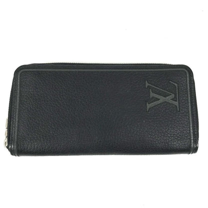 Louis Vuitton Wallet Vertical Zippy Taurillon Leather Noir Black