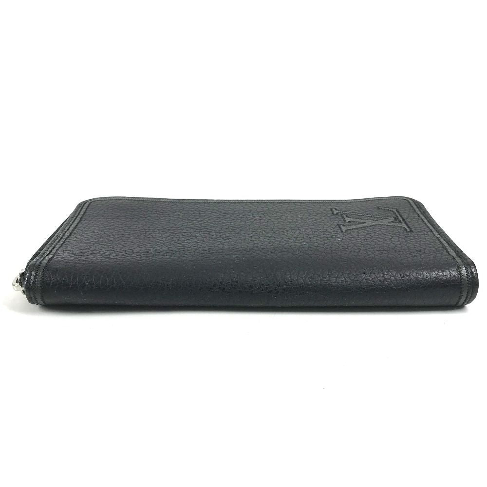 Louis Vuitton Wallet Vertical Zippy Taurillon Leather Noir Black — view 5