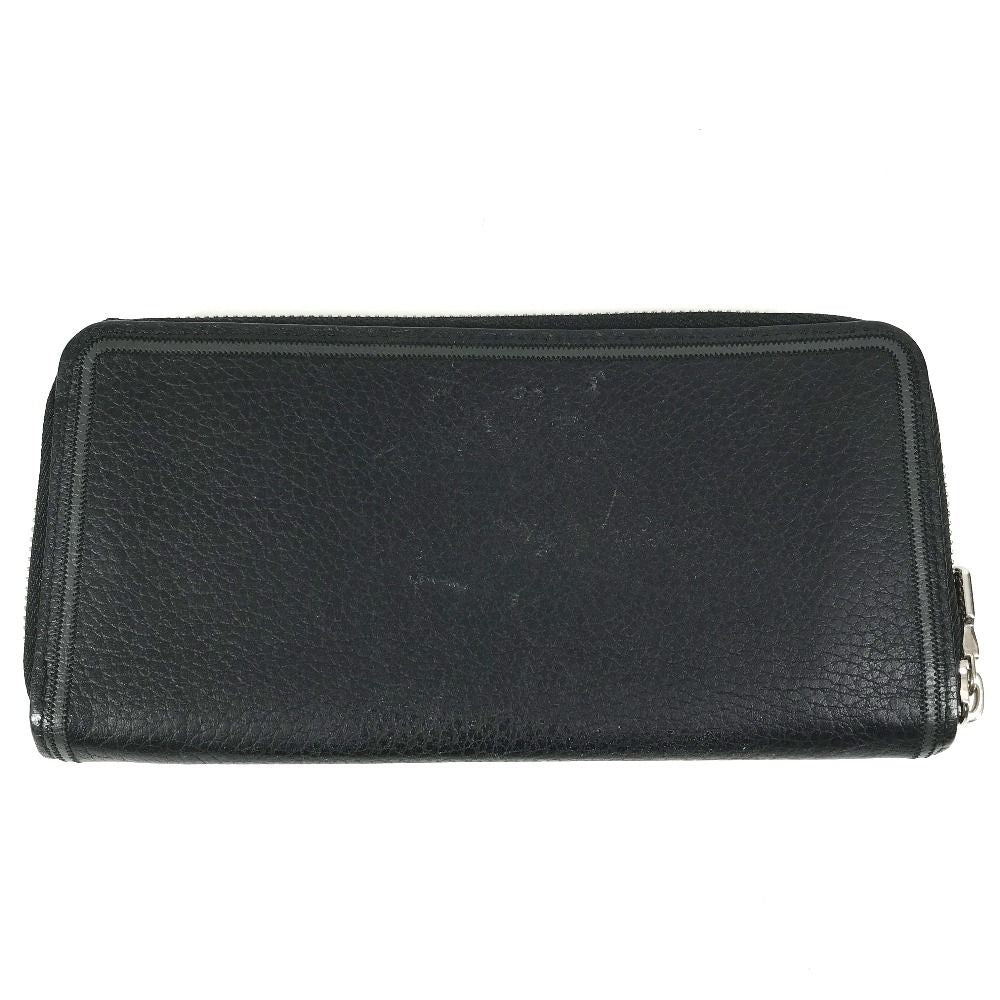 Louis Vuitton Wallet Vertical Zippy Taurillon Leather Noir Black — view 2