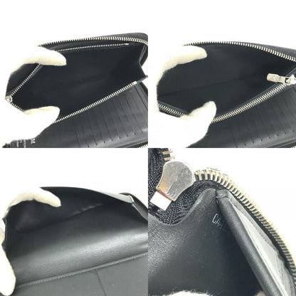 Louis Vuitton Wallet Vertical Zippy Taurillon Leather Noir Black — view 9
