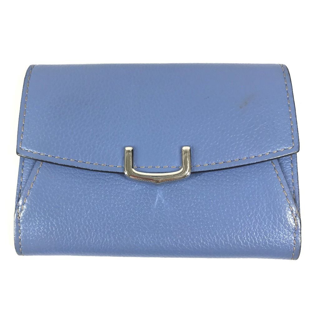 Cartier Coin Case Leather Blue