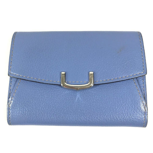 Cartier Coin Case Leather Blue