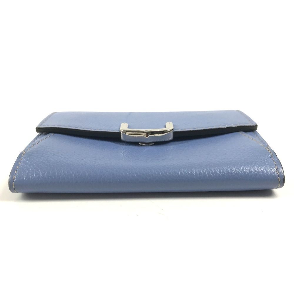 Cartier Coin Case Leather Blue — view 5