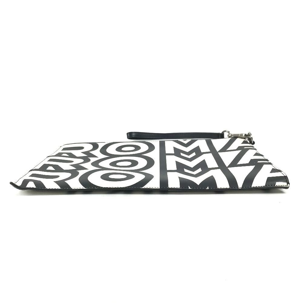 Fendi Clutch Logo Leather Black — view 5