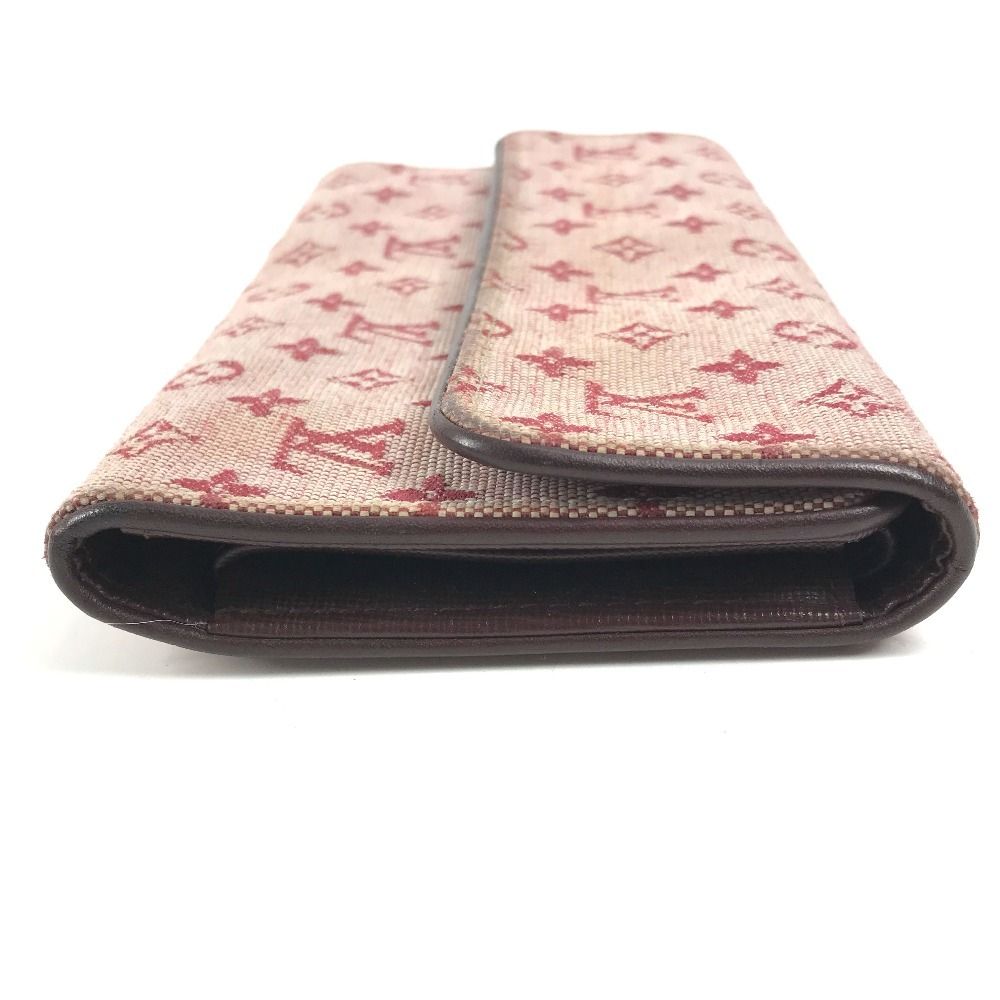 Louis Vuitton Wallet Porto Tresor International Monogram Mini Canvas Cherry Red — view 3