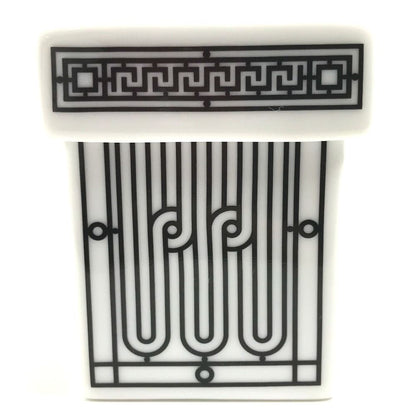 Hermes Deco Ash Mini Box Sugar Box Pottery White Shoulder Bag — view 4