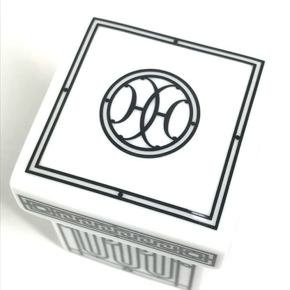 Hermes Deco Ash Mini Box Sugar Box Pottery White Shoulder Bag — view 5