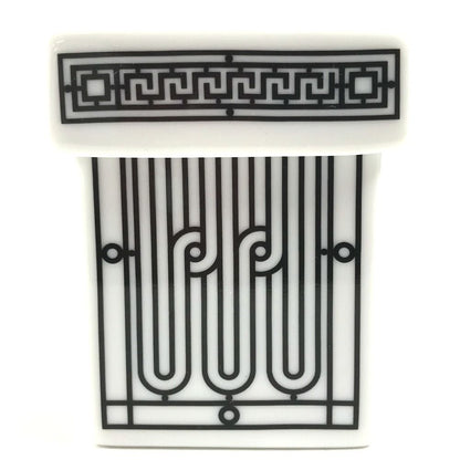 Hermes Deco Ash Mini Box Sugar Box Pottery White Shoulder Bag