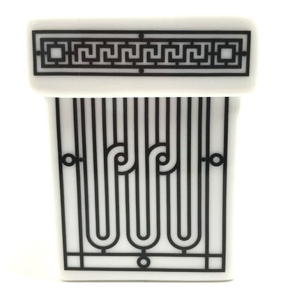 Hermes Deco Ash Mini Box Sugar Box Pottery White Shoulder Bag — view 2