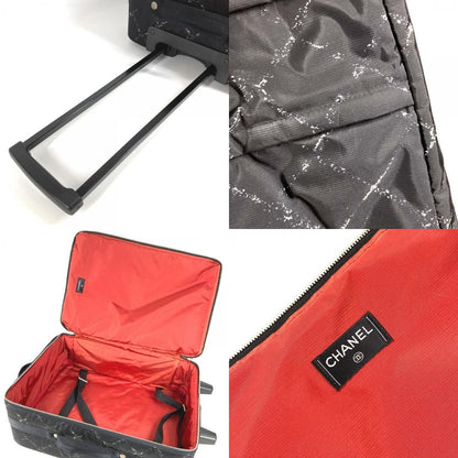 Chanel Travel Bag Vintage Line Nylon Black — view 7