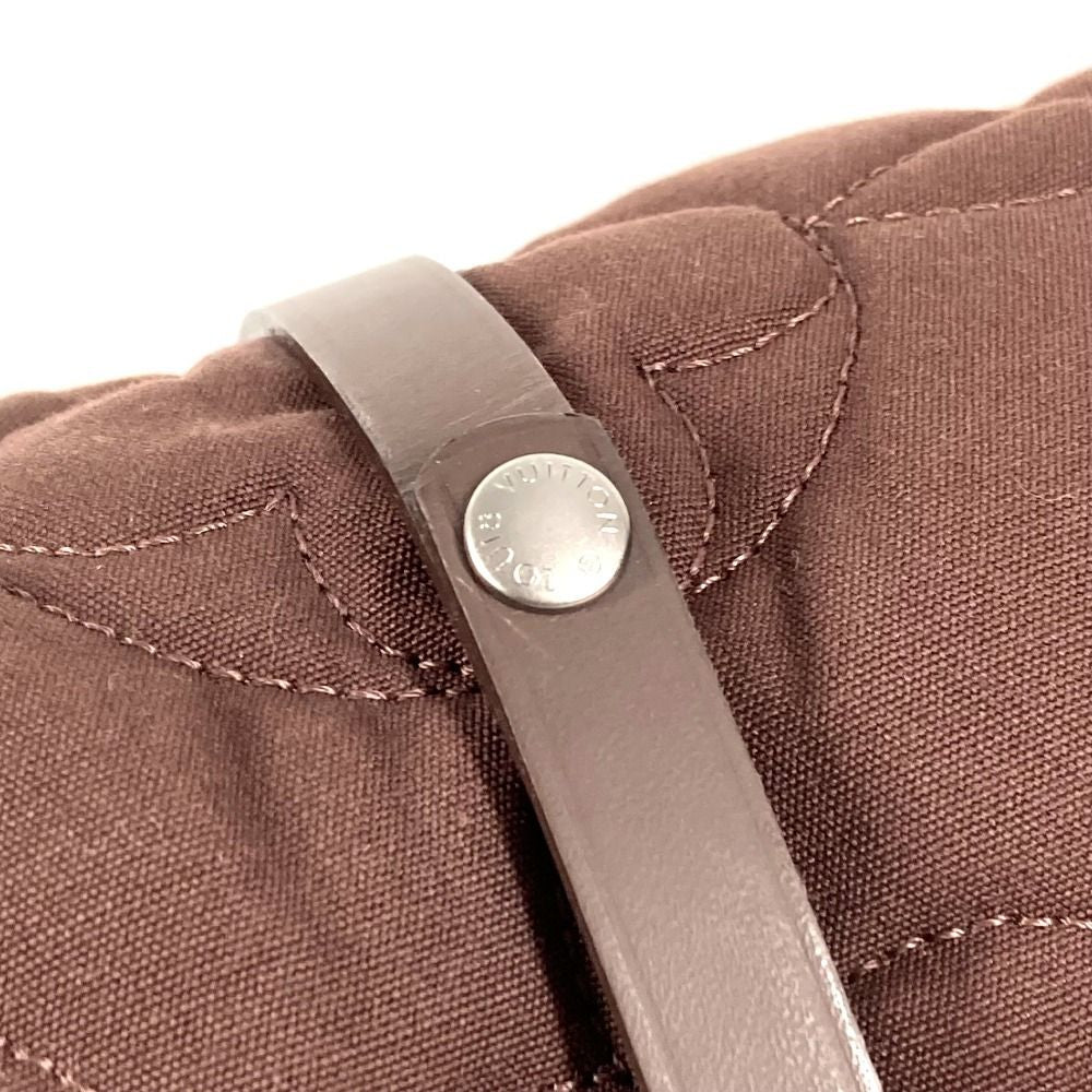 Louis Vuitton Mat Yoga Mat Stretch Mat Cotton Brown Shoulder Bag — view 4