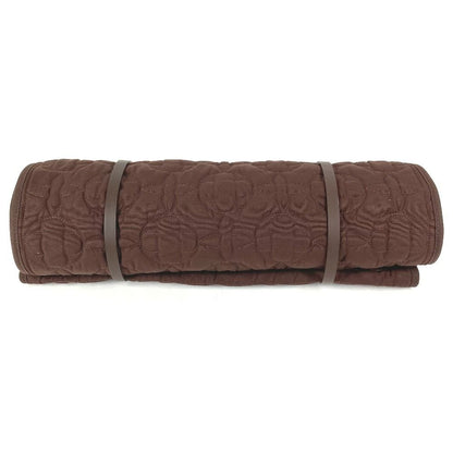 Louis Vuitton Mat Yoga Mat Stretch Mat Cotton Brown Shoulder Bag — view 2