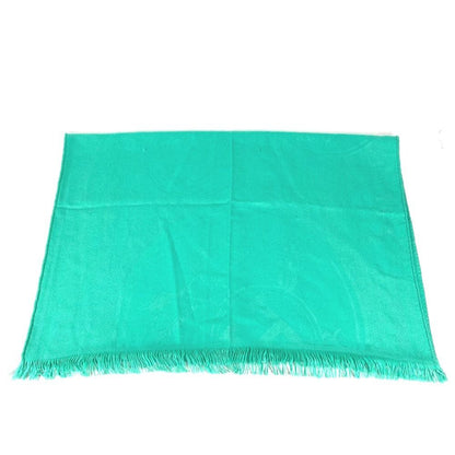 Hermes Shawl New Libris Cashmere Green Scarf