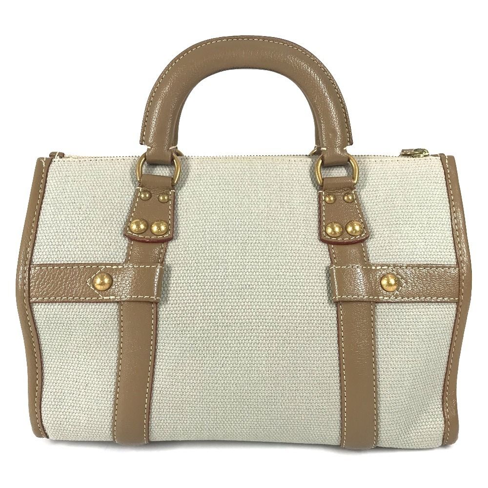 Louis Vuitton Tote Sac Neverfull 30 Leather Canvas Beige — view 2