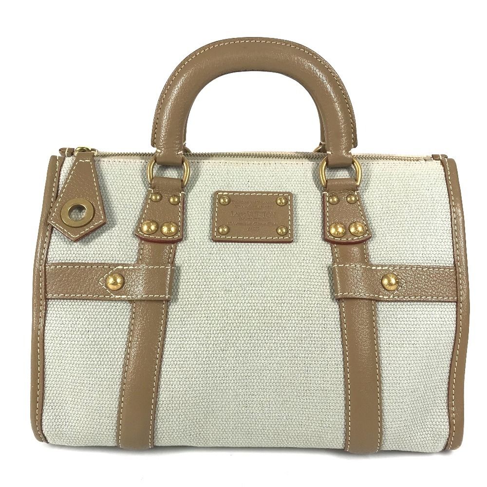 Louis Vuitton Tote Sac Neverfull 30 Leather Canvas Beige