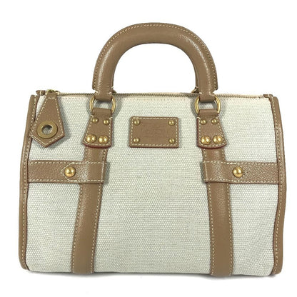 Louis Vuitton Tote Sac Neverfull 30 Leather Canvas Beige