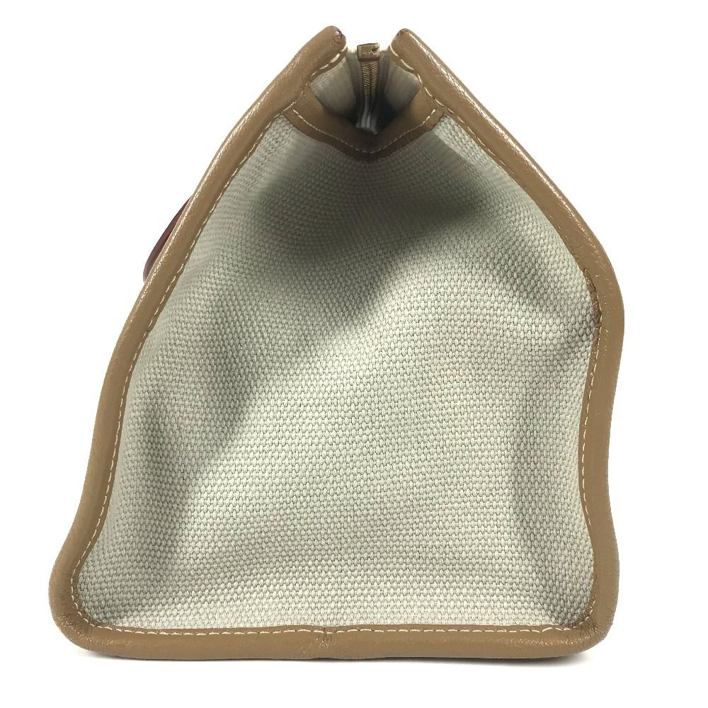 Louis Vuitton Tote Sac Neverfull 30 Leather Canvas Beige — view 3