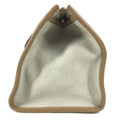 Louis Vuitton Tote Sac Neverfull 30 Leather Canvas Beige — view 3