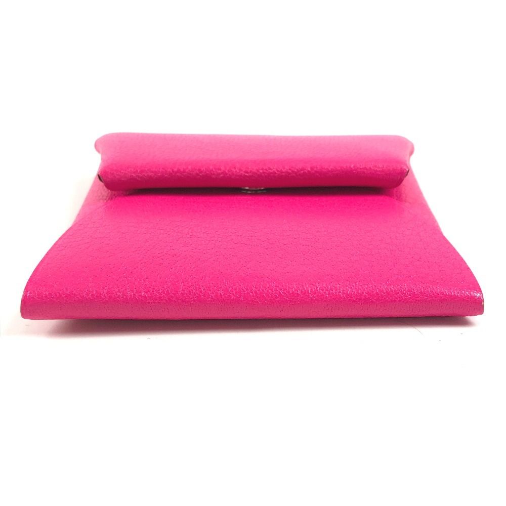 Hermes Coin Case Bastia Leather Pink — view 5