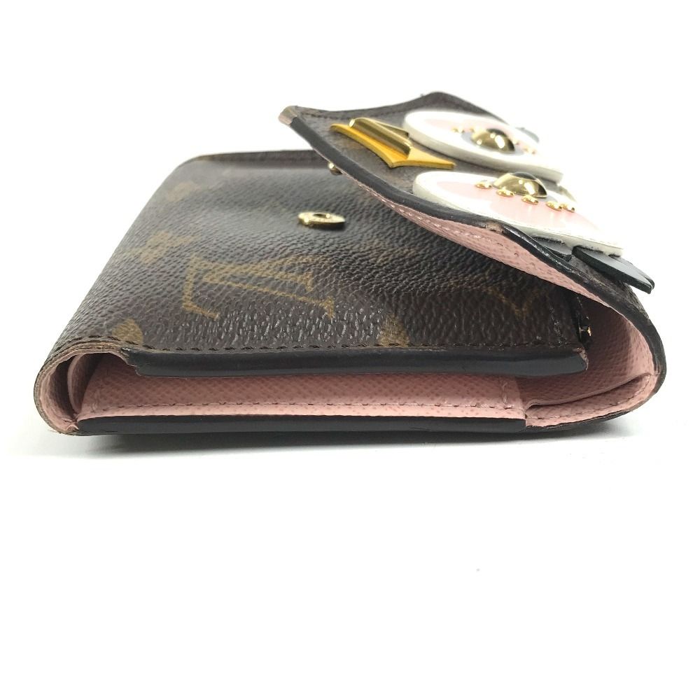 Louis Vuitton Trifold Wallet Portefeuille Victorine Monogram Canvas Pink — view 3