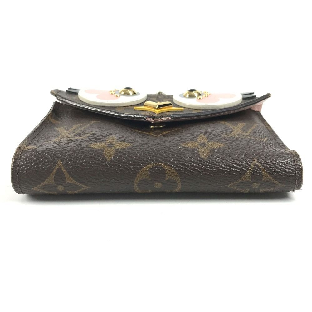 Louis Vuitton Trifold Wallet Portefeuille Victorine Monogram Canvas Pink — view 5