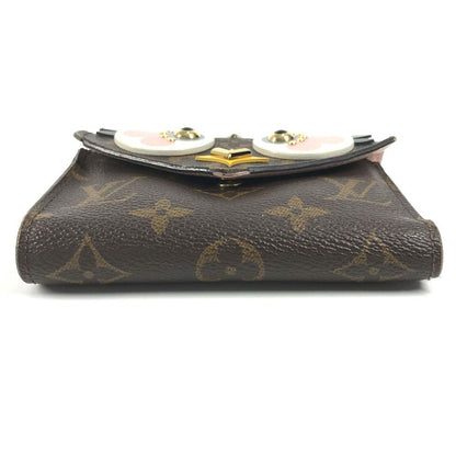 Louis Vuitton Trifold Wallet Portefeuille Victorine Monogram Canvas Pink — view 5