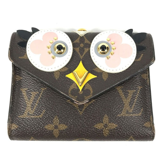 Louis Vuitton Trifold Wallet Portefeuille Victorine Monogram Canvas Pink