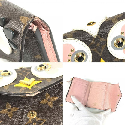 Louis Vuitton Trifold Wallet Portefeuille Victorine Monogram Canvas Pink — view 8