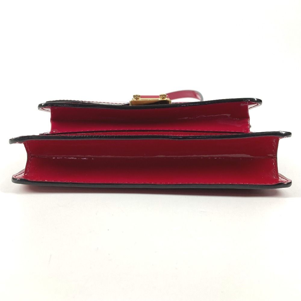 Louis Vuitton Handbag Monceau BB Patent Leather Rose Indien Purple — view 5