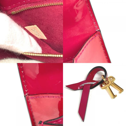 Louis Vuitton Handbag Monceau BB Patent Leather Rose Indien Purple — view 9