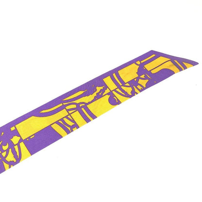 Hermes Scarf Twilly Tiri Silk Purple — view 7