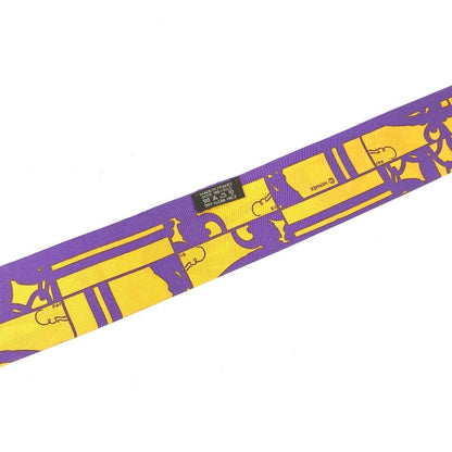 Hermes Scarf Twilly Tiri Silk Purple — view 6