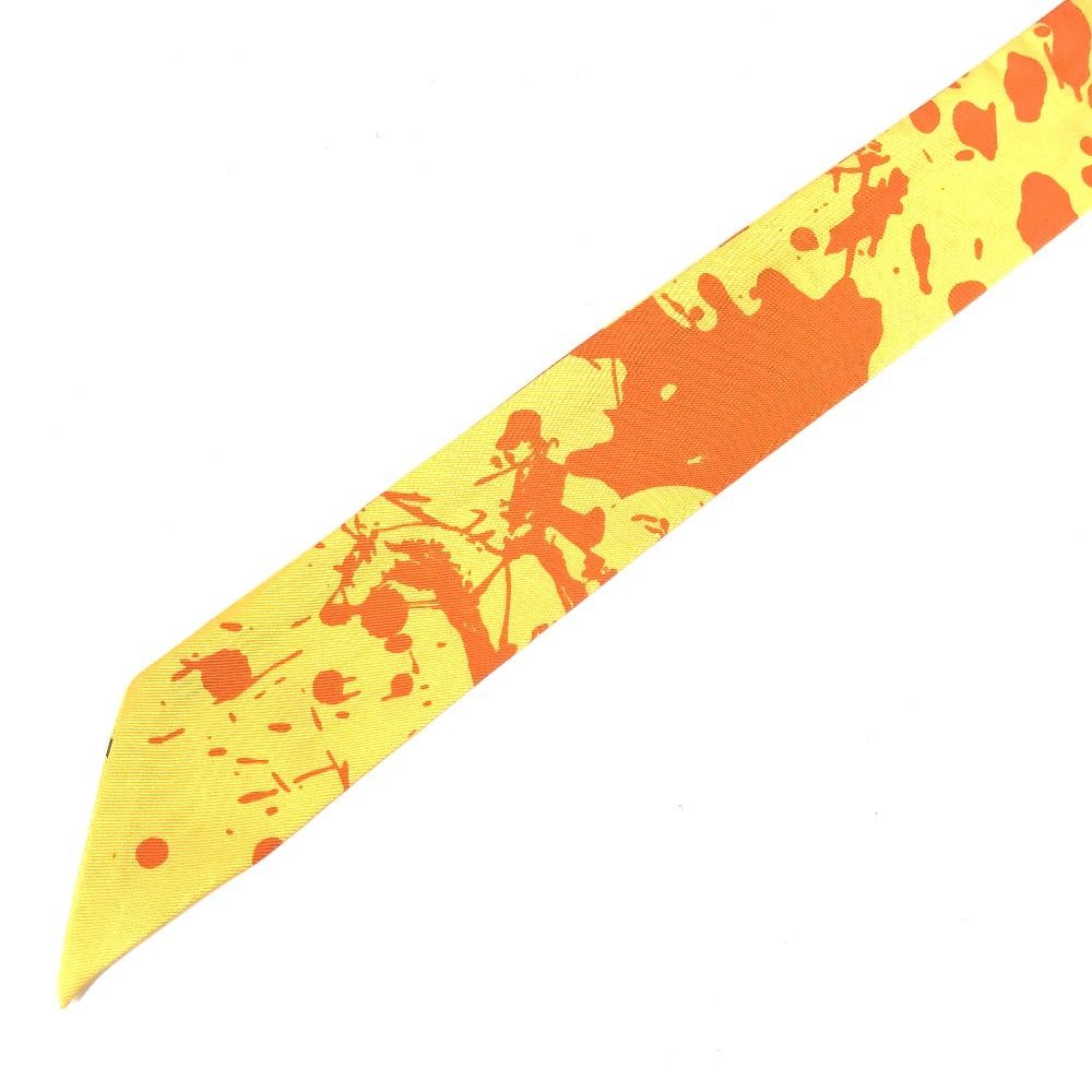 Hermes Scarf Twilly Silk Orange — view 5