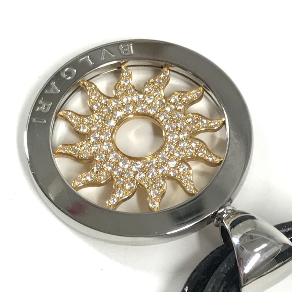 Bvlgari Necklace Tondosan Diamond 5 Choker Silver — view 5