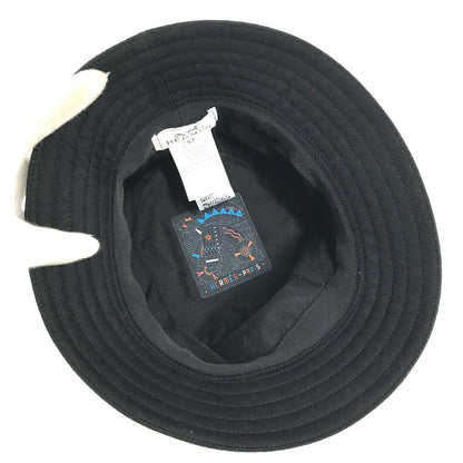 Hermes Hat Red Cru Cal Zel Wool Black — view 6