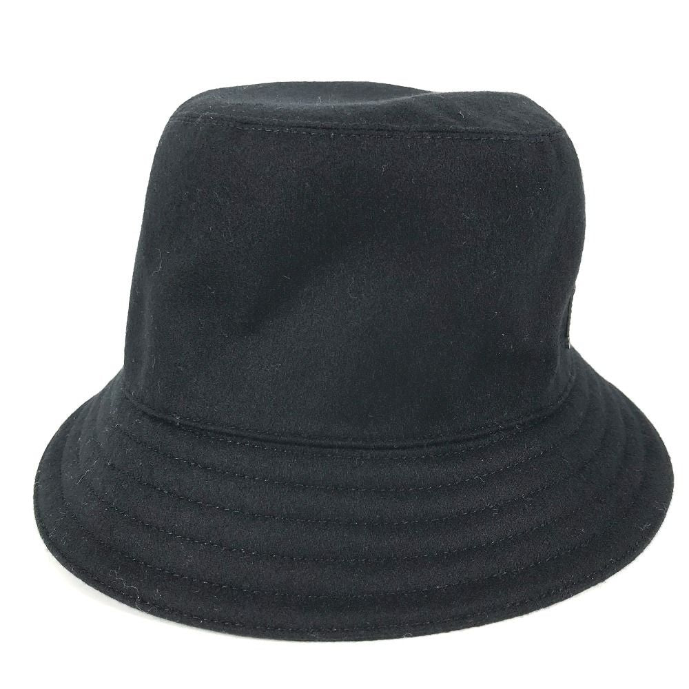 Hermes Hat Red Cru Cal Zel Wool Black — view 3