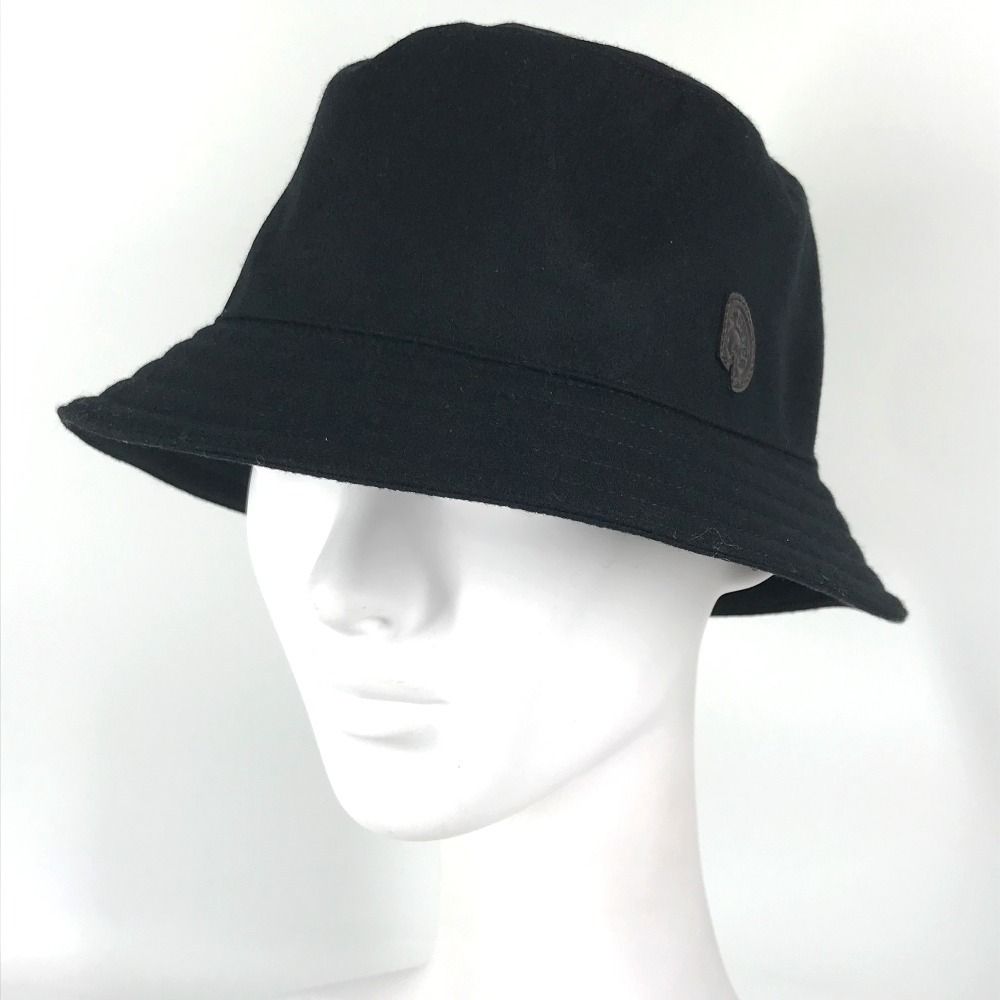 Hermes Hat Red Cru Cal Zel Wool Black — view 9